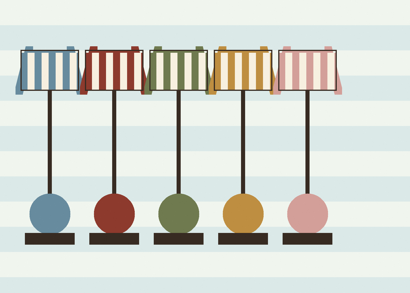 Studio Elwick patterned lampshade study